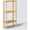 Image de Etagère À 3 Niveaux En Bambou "Lab'n Modul" - Beige - L 35 X P 20 X H 84 Cm