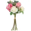 Image de BOUQUET FLEURS ARTIFICIELLES 50X30CM MULTICOLORE