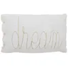 Image de Atmosphera Coussin Rectangulaire En Gaze De Coton Dream Blanc - Blanc