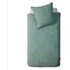 Image de Housse De Couette En Coton Vert 90x190cm