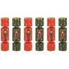 Image de Lot de 6 crackers imprimÃ©s Casse-Noisette - Rouge et vert