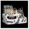 Image de Village de NoÃ«l lumineux et animÃ© Fontaine et Tour Eiffel