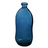 Image de Vase bouteille en Verre recycl? Bleu orage H 35 cm