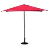 Image de Hesperide Parasol Soya Carré - Rouge Grenade