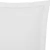 Image de Housse De Coussin Coton Blanc 63x63cm