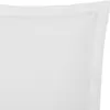 Image de Housse De Coussin Coton Blanc 50x70cm