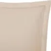Image de Housse De Coussin Coton Beige 50x70cm