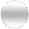 Image de Atmosphera Grand Miroir mural en Métal Doré D 76 cm