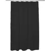Image de Five Rideau de douche noir Modern 180 x 200 cm