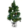 Image de Petit sapin de Noël décoré - 50 cm