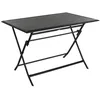 Image de Table Pliante Rectangulaire Azua - 4 Places - Graphite