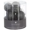 Image de Atmosphera Guirlande Décorative 10 Boules Noires Paillet?Es Led D 6 Cm Et L 165 Cm