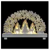 Image de DÃ©coration de NoÃ«l Lumineuse Village en bois 8 Led Blanc Chaud