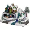 Image de Village de noÃ«l lumineux maison 23 x 15 x 16 cm