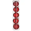 Image de DÃ©co de sapin Lot de 5 Boules de NoÃ«l D 5 cm - Rouge