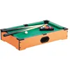 Image de Mister Gadget MG2017 Jeu de Table Billard avec 2 Queues + 16 Boules + 1 Triangle + 1 Craie Bleu + 1 Règle du Jeu 51 x 31 x 10 cm