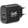 Image de PORT Connect - Adaptateur secteur - GaN - 65 watt - 3.25 A - PD, QC 3.0 - 2 connecteurs de sortie (USB type A, USB-C) - Europe