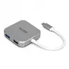 Image de Hub Port Designs USB 3.0 Type C 4 Ports Gris