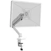 Image de PORT - Kit de montage (bras de moniteur réglable, fixation par pince pour bureau, montage par passe-câble) - bras réglable - pour Écran LCD - aluminium, plastique, acier - blanc - Taille d'écran : jusqu'à 32 pouces - montrable sur bureau