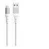 Image de Force Power - Câble USB - USB (M) pour Micro-USB de type B (M) - 2.1 A - 2 m - blanc