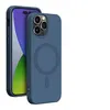 Image de BIGBEN Connected - Coque de protection pour téléphone portable - compatibilité avec MagSafe - silicone - bleu - pour Apple iPhone 14 Pro