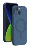 Image de Bigben Connected - Coque de protection pour téléphone portable - compatibilité avec MagSafe - silicone - bleu - pour Apple iPhone 14 Plus