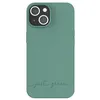 Image de Coque pour iPhone 14 Recyclable Biodégradable Just Green vert foncé