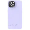 Image de Coque pour iPhone 14 Recyclable Biodégradable Just Green lavande