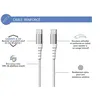 Image de Force Power Lite - USB-C - 24 pin USB-C (M) pour 24 pin USB-C (M) - 3 A - 1.2 m - câble renforcé - blanc