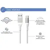 Image de Force Power Lite - Câble USB - 24 pin USB-C (M) pour USB (M) - 3 A - 1.2 m - câble renforcé, plastique recyclé à 100 % - blanc