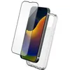 Image de BIGBEN Connected - Coque de protection pour téléphone portable - polyuréthanne thermoplastique (TPU) - transparent - avec protection d'écran en verre trempé 2.5D (9H) - pour Apple iPhone 15 Pro Max