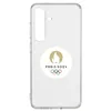Image de Coque résine Samsung Flamme Paris 2024 pour Samsung Galaxy S24 Transparent