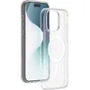 Image de Coque hybride BigBen Connected compatible MagSafe pour iPhone 16 Pro Transparent