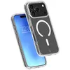 Image de Force Case Air Xtrem - Coque de protection pour téléphone portable - de qualité militaire, MIL-STD 810G, garantie à vie - compatibilité avec MagSafe - alliage polymère - transparent avec paillettes - pour Apple iPhone 17 Pro Max