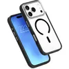 Image de Force Case Air Xtrem Frost - Coque de protection pour téléphone portable - 4 m, military grade MIL-STD 810G, lifetime warranty - compatibilité avec MagSafe - alliage polymère, silicone liquide - noir - pour Apple iPhone 17 Pro Max