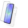 Image de BIGBEN Connected - 2 en 1 - coque de protection pour téléphone portable - doux, certifié GRS - polyuréthanne thermoplastique (TPU) - transparent - avec protecteur d'écran en verre trempé 2.5D + SmartFrame - pour Samsung Galaxy A37