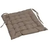 Image de Coussin De Chaise MatelassÃ© Avec Reliure Essentiel, 40 X 40 Cm