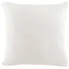 Image de Coussin Déco Uni Angelia 40x40cm Blanc