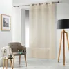 Image de Panneau a oeillets 140 x 240 cm voile tisse carlin Douceur d'Intérieur