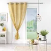 Image de Voilage Polyester Jaune 140 X 240