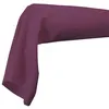 Image de Taie de traversin 85 x 185 cm uni 57 fils lina + point bourdon Myrtille