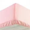 Image de Drap housse 2 personnes 160 x 200 cm jersey uni jersy Dragee