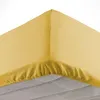 Image de Drap housse 90 x 190 cm bonnet 30 cm Microfibre Oscar Miel