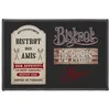 Image de tapis deco rectangle 40 x 60 cm imprime bistrot des amis Douceur d'Intérieur