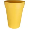 Image de Bac À Fleurs Riviera Soleilla Haut - Plastique - Hauteur 66 Cm - Jaune