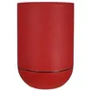 Image de Bac a fleurs - RISS - RIVIERA GRANIT TULIPE - Plastique - Diametre 50 cm - Rouge