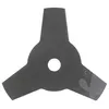 Image de Lame 3 dents pleine DÃ©broussailleuse - Coupe de 230mm, alÃ©sage: 25,4mm, Ã©paisseur: 1,4mm