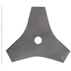 Image de Lame 3 dents Ã©vidÃ©es DÃ©broussailleuse - Coupe de 255mm, alÃ©sage: 25,4mm, Ã©paisseur: 1,6mm