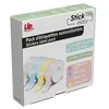 Image de UPrint Stick Easy - Adhésif - transparent, rose, bleu, jaune - 14 x 40 mm 720 étiquette(s) boîte - étiquettes - pour Stick Easy UP21