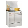 Image de 240162000010-CUISINIÃRE BOIS ARPÃGE 75CM 10KW BUCHES 50CM BLANC GODIN - 240162BLANC